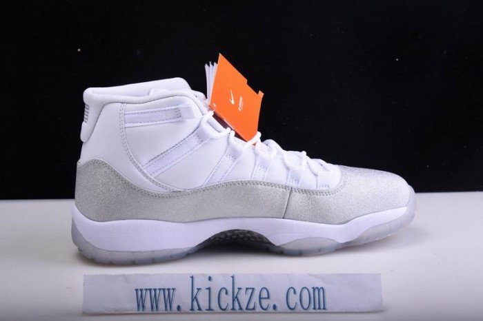 Jordan 11 Retro White Metallic Silver - AR0715-100