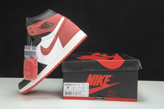 Jordan 1 Retro High Track Red - 555088-112