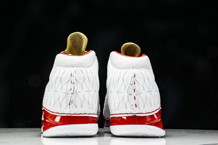 Jordan 23 White Varsity Red  - 318376-161