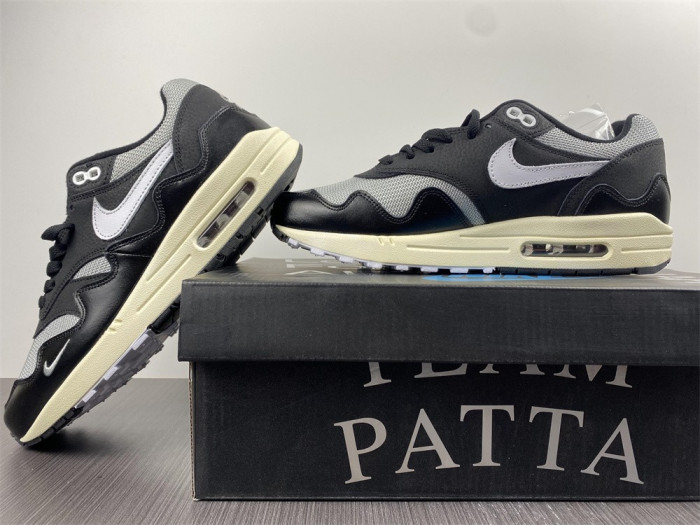 Nike Air Max 1 Patta Waves Black   DQ0299-001