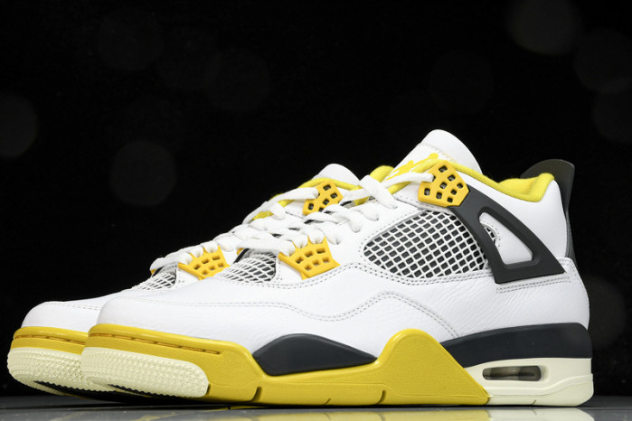 Air Jordan 4 Womens "Vivid Sulfur" AQ9129-101