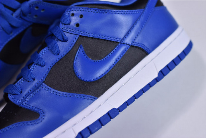 Nike Dunk Low Retro Black Hyper Cobalt (2021)  DD1391-001