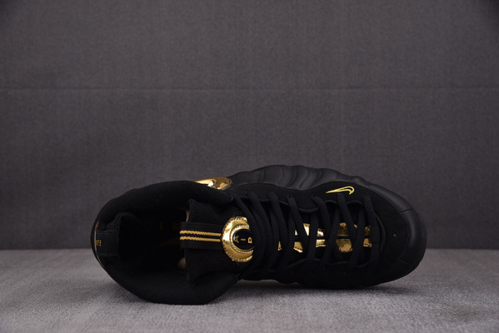 Nike Air Foamposite Pro Black Metallic Gold  624041-009