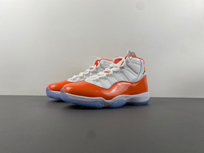 Air Jordan 11 ''florida Gators'' White Orange 378037-002