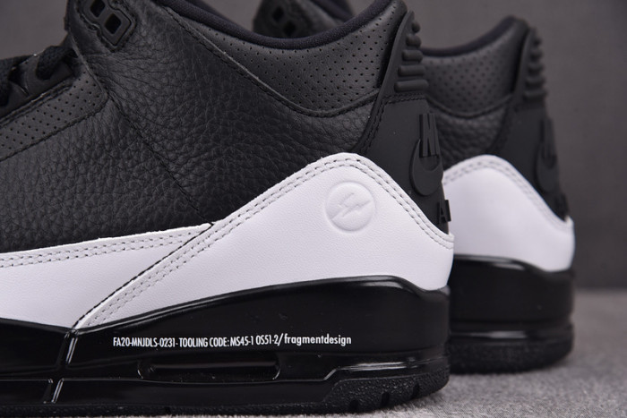 Fragment Design x Air Jordan 3 Retro SP White Black DA3595-002