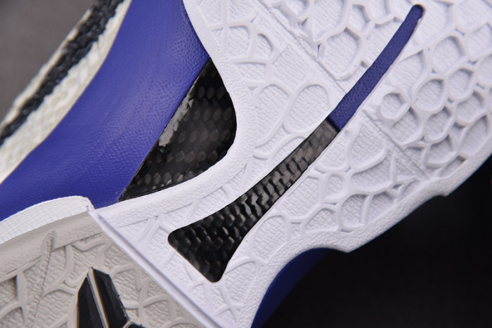 Nike Zoom Kobe VI Protro 6 White Royal Black 436311-100