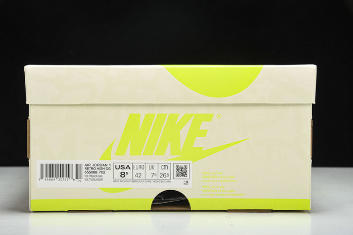 Air Jordan 1 Volt Visionaire 555088-702