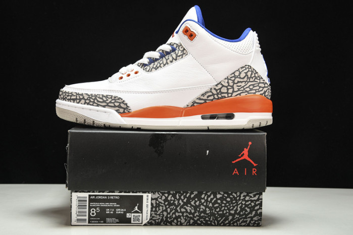 Jordan 3 Retro Knicks - 136064-148