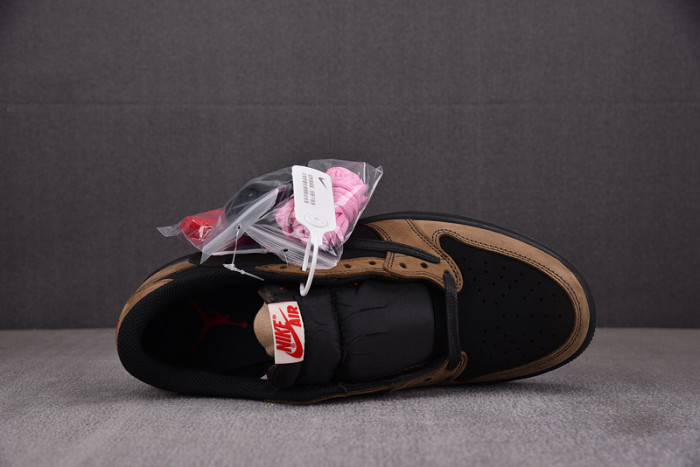 Travis Scott x Air Jordan 1 Low OG Velvet Brown DM7866-205
