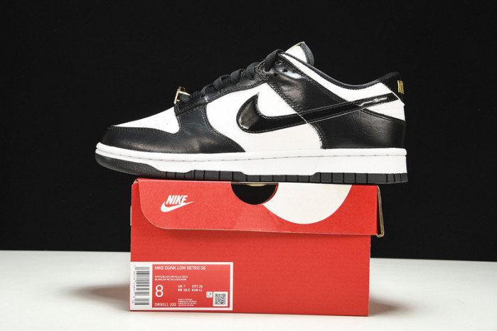 Nike Dunk Low World Champs Black White  DR9511-100