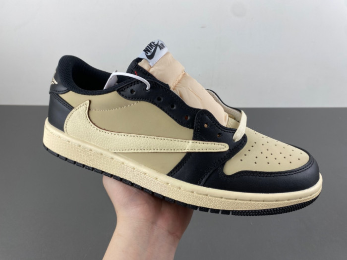 Travis Scott x Air Jordan 1 Low OG Pale Vanilla DM7866-201