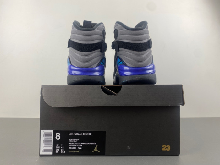 Air Jordan 8 Retro "Aqua" (2025)  305381-006