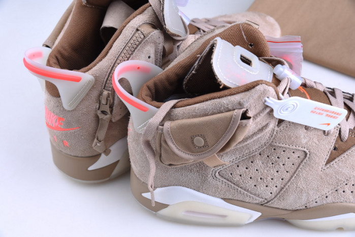 Jordan 6 Retro Travis Scott British Khaki - DH0690-200
