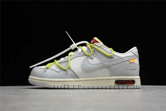 OF x Dunk Low ''Lot 08 of 50'' - Nike - DM1602 -106