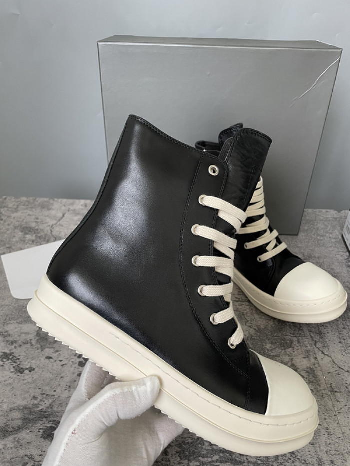 RICK OWENS SNEAKERS COPSHOE OR-high top 01