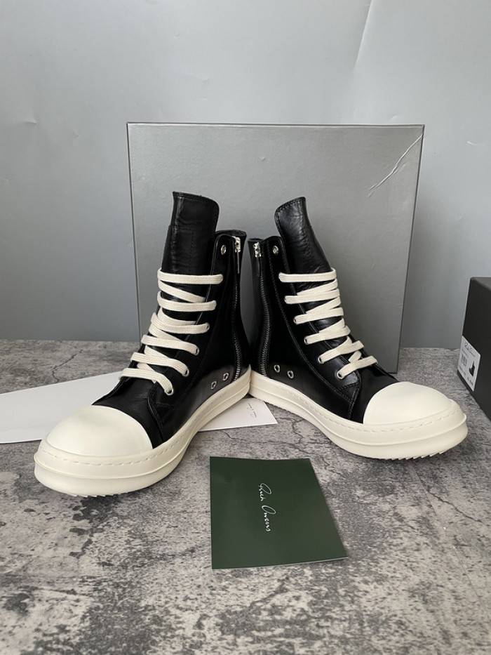 RICK OWENS SNEAKERS COPSHOE OR-high top 01