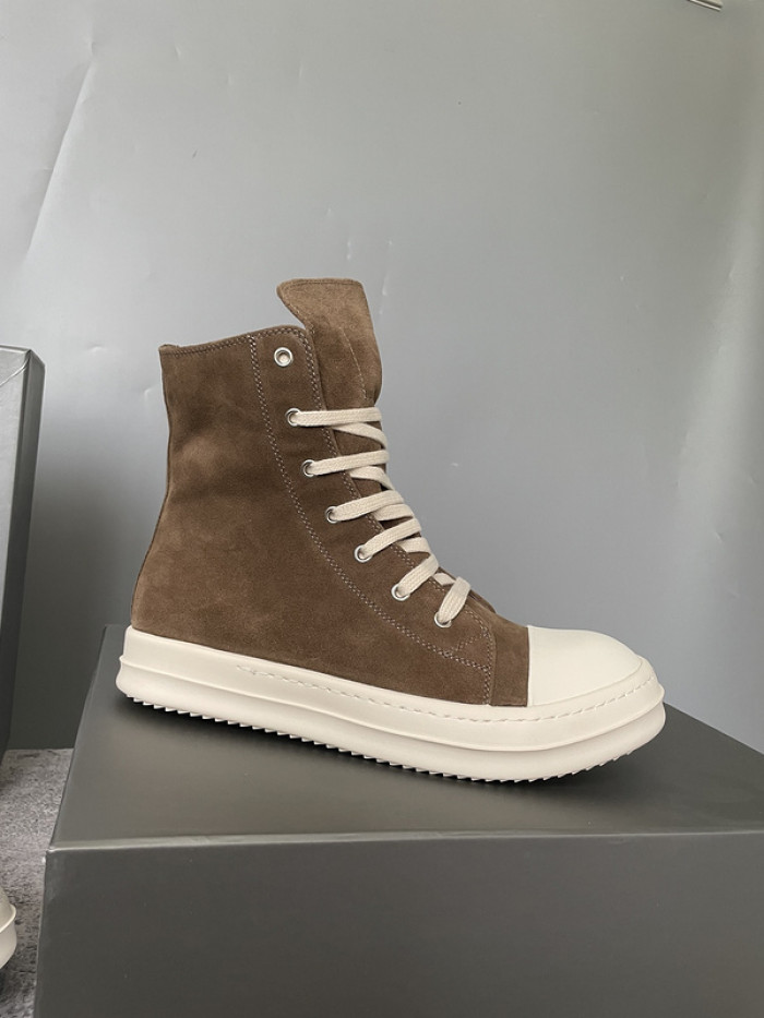 RICK OWENS SNEAKERS COPSHOE OR-high top 11