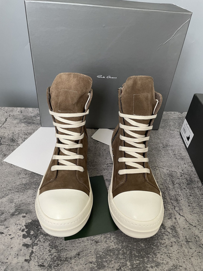 RICK OWENS SNEAKERS COPSHOE OR-high top 11