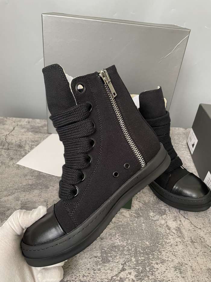 RICK OWENS SNEAKERS COPSHOE OR-high top 14