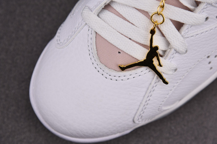 Jordan 6 Retro Gold Hoops (W) - DH9696-100