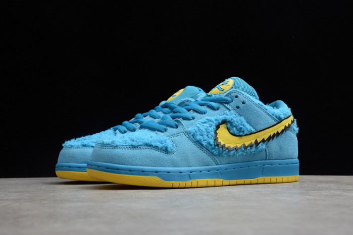 Grateful Dead x Nike SB Dunk Low "Blue  Bear"-CJ5378-400