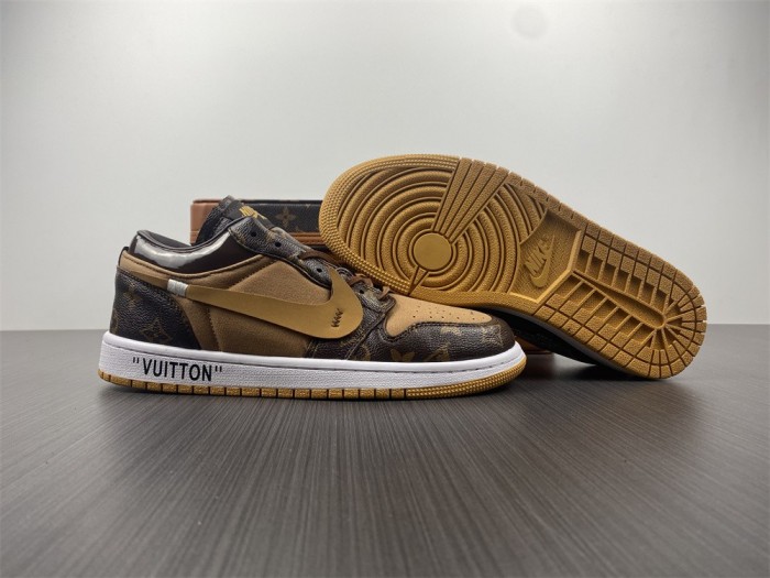 L W x OF x Air Jordan 1 Customs  AQ0818-201