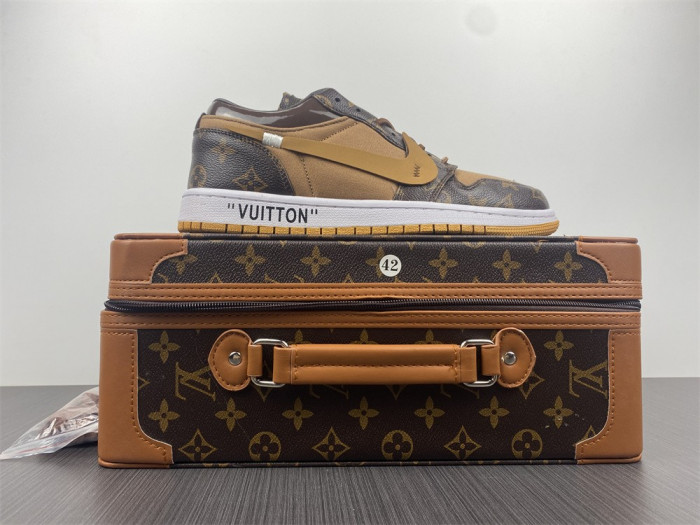 L W x OF x Air Jordan 1 Customs  AQ0818-201