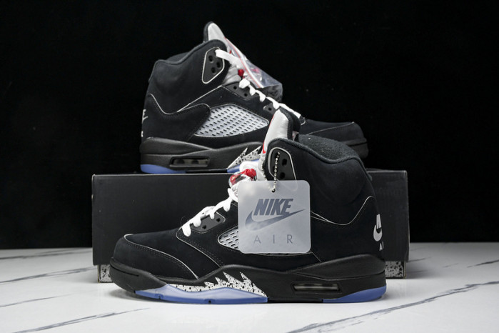 Air Jordan 5 Black Metallic Reimagined HF3975-001