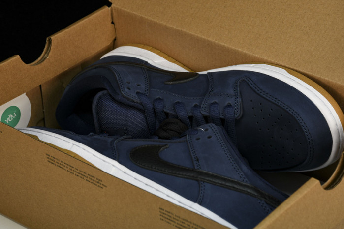 Nike SB Dunk Low Navy Black Gum  - CW7463-401