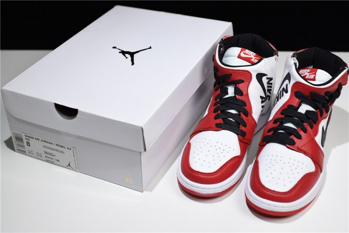 The Air Jordan 1 Rebel “Chicago” red AT4151-100