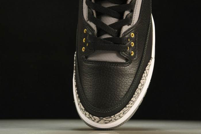 Jordan 3 Retro Oregon Ducks Pit Crew Black  HO11-MNJDLS-5