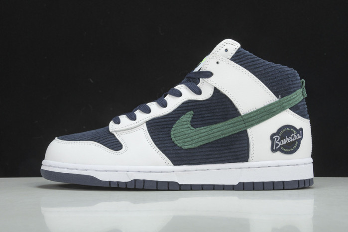 Nike Dunk High Sports Specialties White Navy  DH0953-400