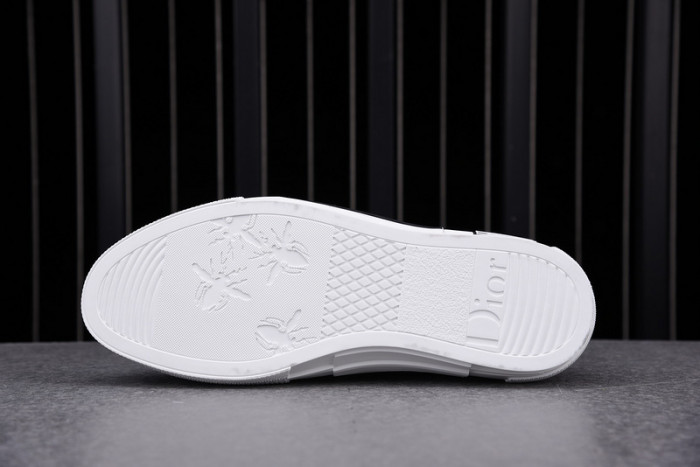 D1R* B23 OBLIQUE HIGH TOP SNEAKERS  KICKZE DR-7