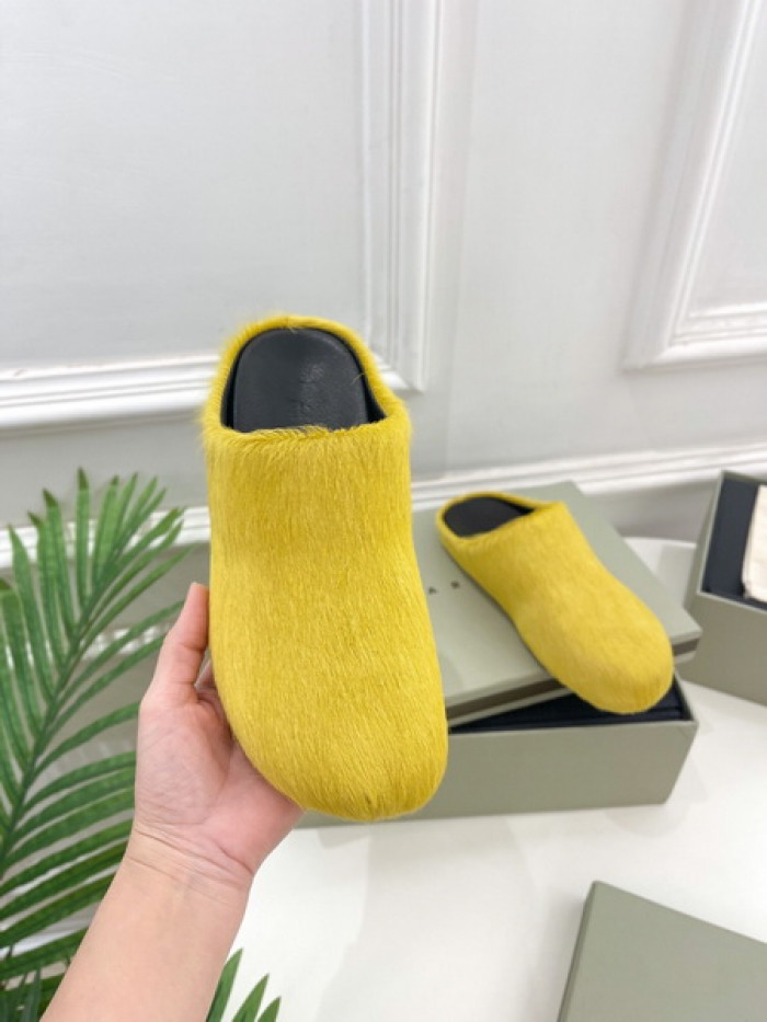 MA SLIDE YELLOE FUSSBETT SABOT LOAFERS COPSHOE MAR-03