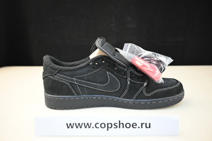 Travis Scott x Air Jordan 1 Low OG  Black/Phantom  DM7866-001