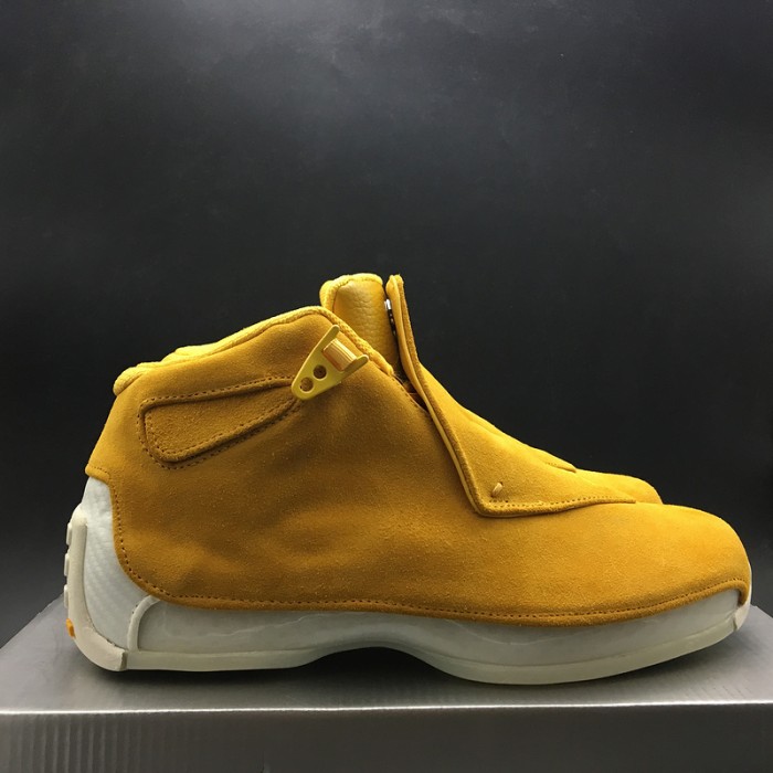 Air Jordan 18 Retro "yellow Suede" - Air Jordan -  aa2494-701