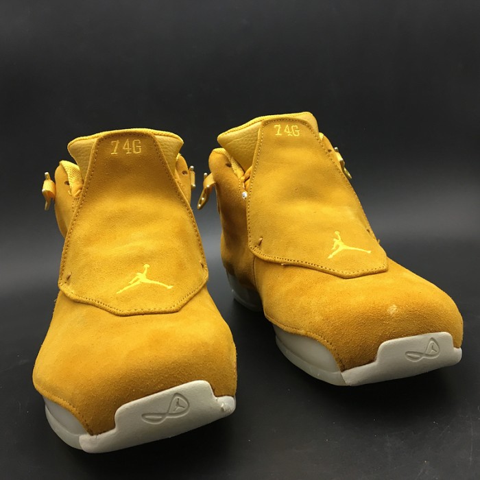 Air Jordan 18 Retro "yellow Suede" - Air Jordan -  aa2494-701