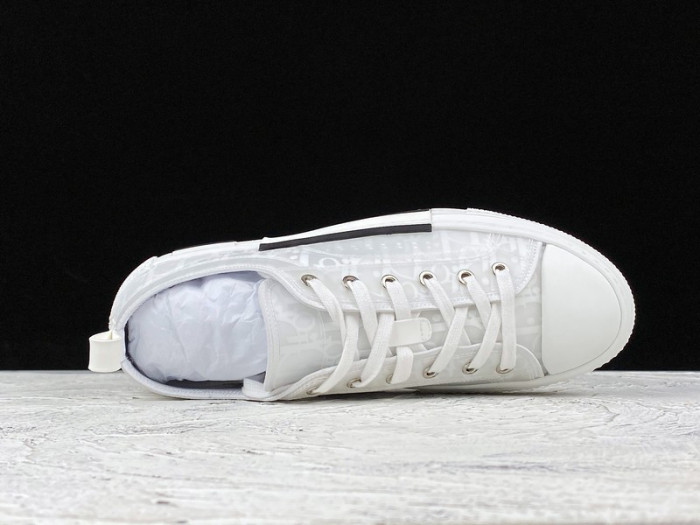 D1R* B23 OBLIQUE LOF TOP SNEAKER white T00853H059