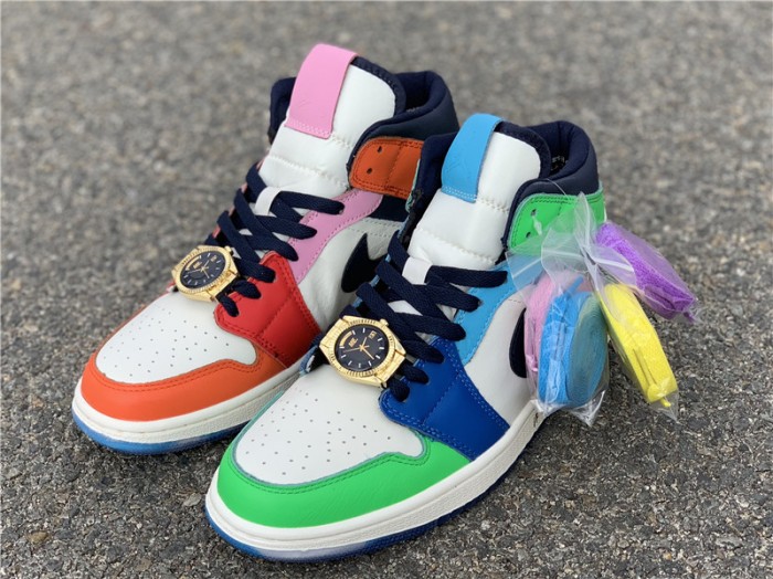 Jordan 1 Mid SE Fearless Melody Ehsani  - CQ7629-100