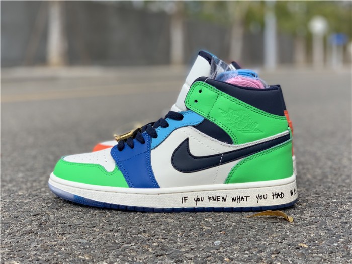 Jordan 1 Mid SE Fearless Melody Ehsani  - CQ7629-100