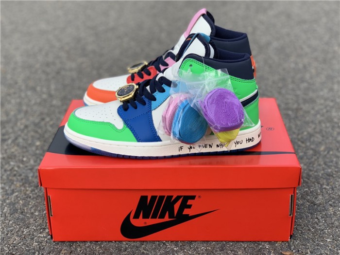 Jordan 1 Mid SE Fearless Melody Ehsani  - CQ7629-100