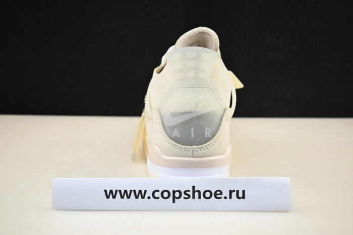 Jordan 4 Retro Off-White Sail  - CV9388-100