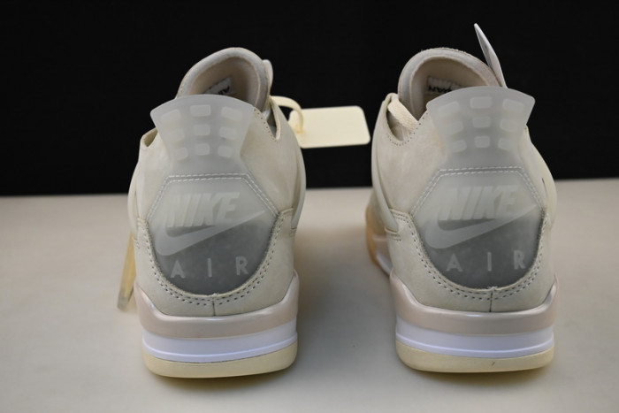 Jordan 4 Retro Off-White Sail  - CV9388-100