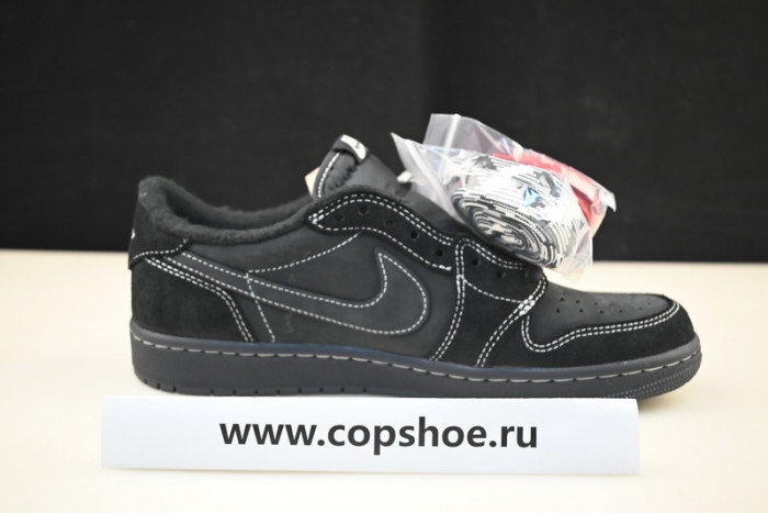 Travis Scott x Air Jordan 1 Low OG  Black/Phantom  DM7866-001