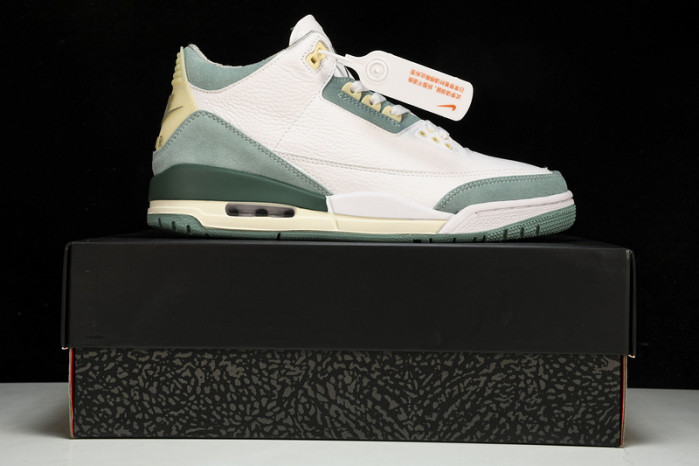 Air Jordan 3 white green  CT8532-130