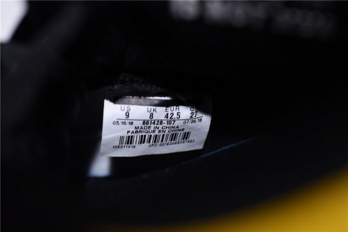 Air Jordan 1 No Ls Varsity Maize 861428-107