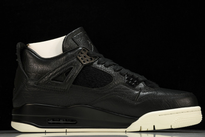 Jordan 4 Retro Pony Hair Black  819139-010