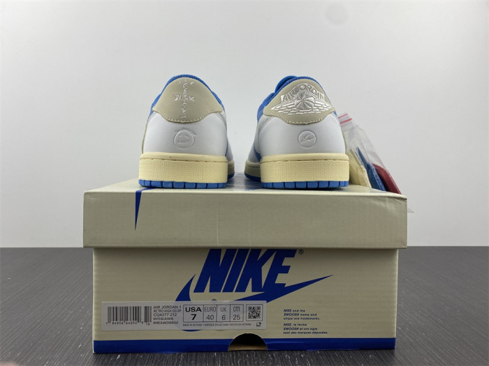 Fragment Design x Travis Scott x Nike Air Jordan 1 Low  cq4277-212