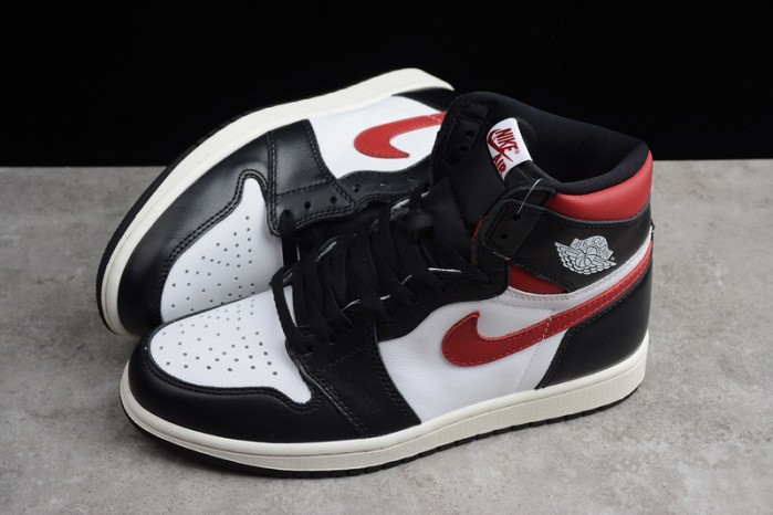 Air Jordan 1 Black White Gym Red 555088-061