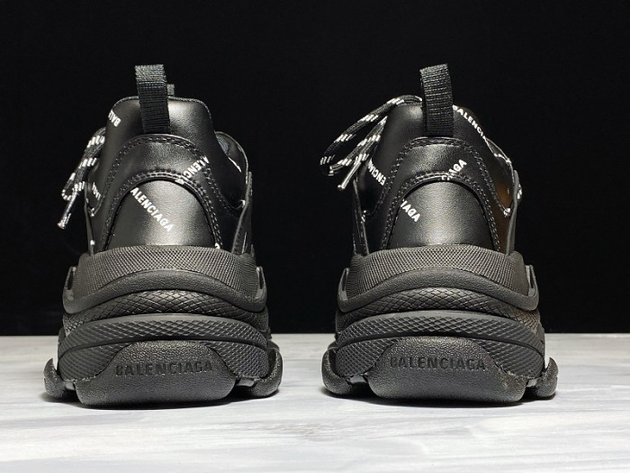BL TRIPLE S TRAINERS BLACK LETTERS  541624 W09O1 9013